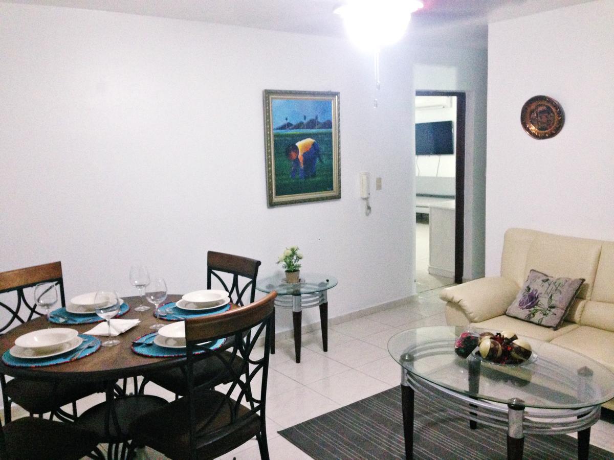 Caribbean Seaview Apart Malecon 聖多明哥 外观 照片