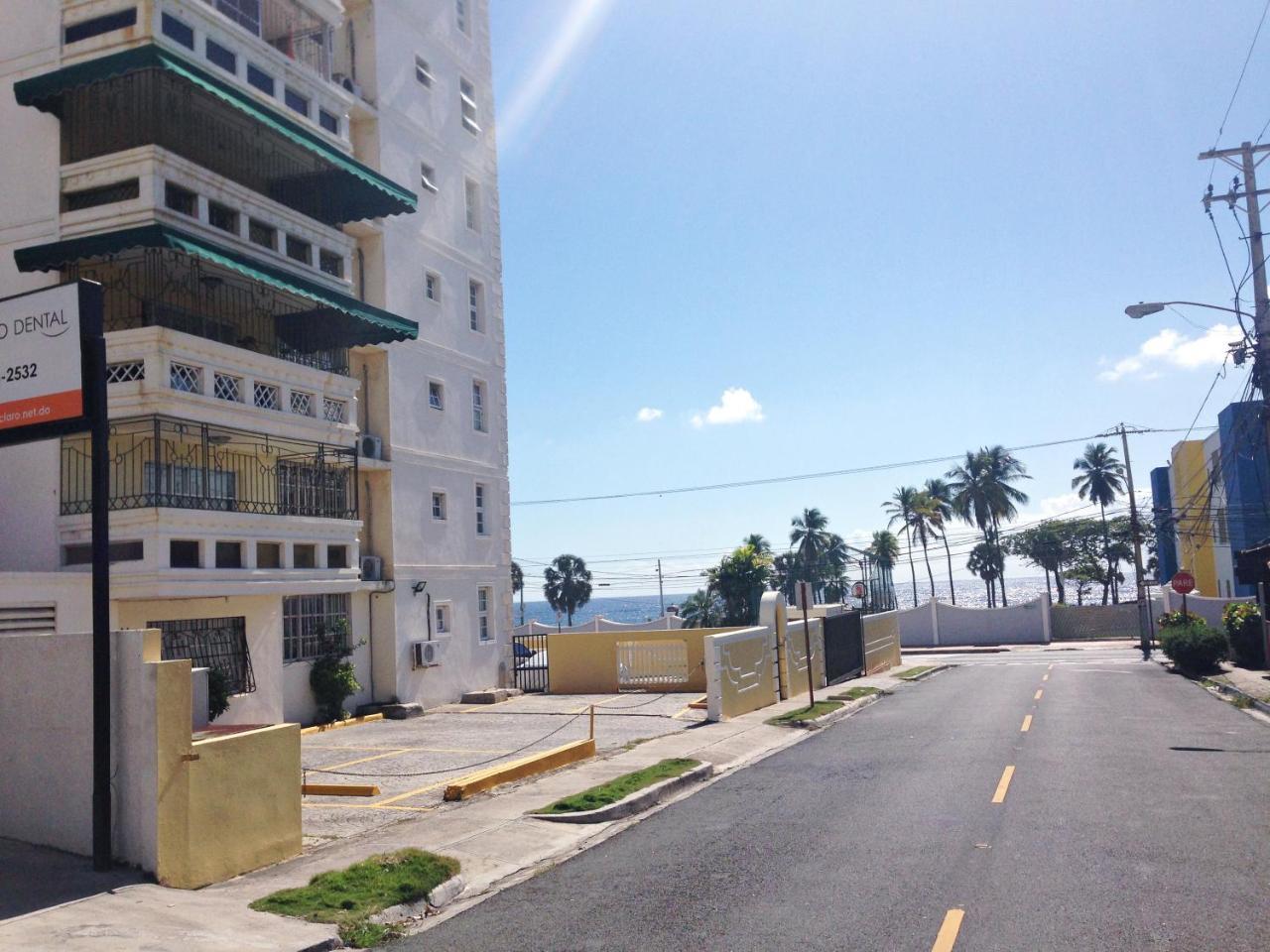 Caribbean Seaview Apart Malecon 聖多明哥 外观 照片