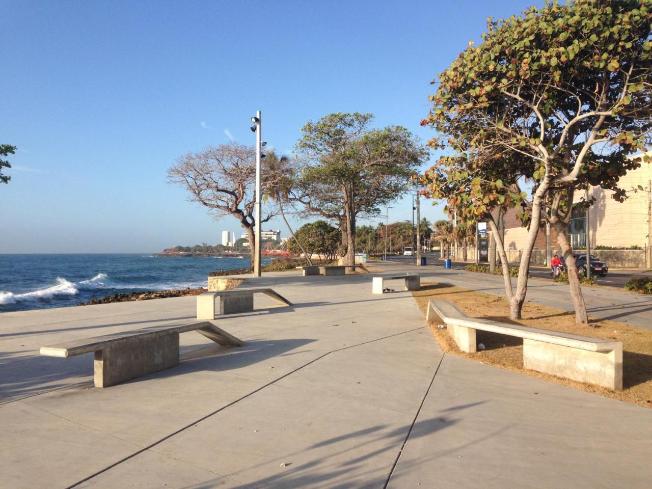 Caribbean Seaview Apart Malecon 聖多明哥 外观 照片