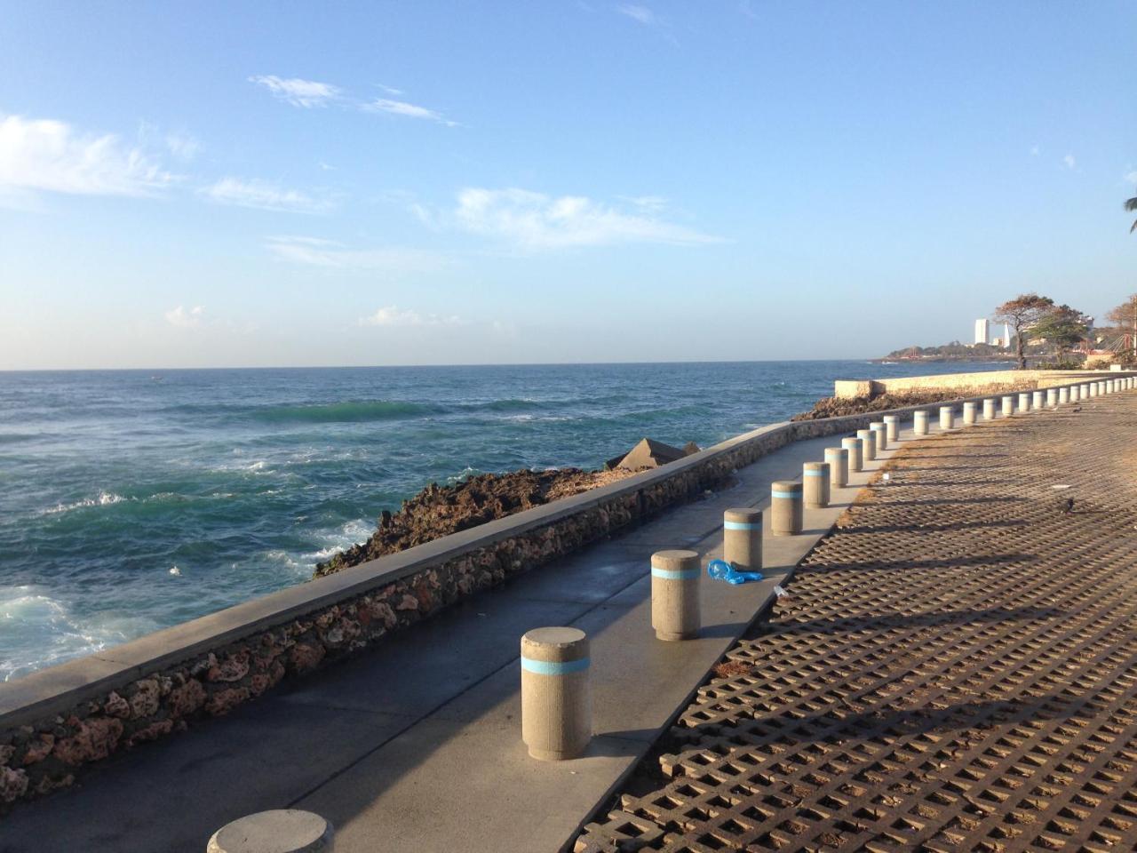 Caribbean Seaview Apart Malecon 聖多明哥 外观 照片