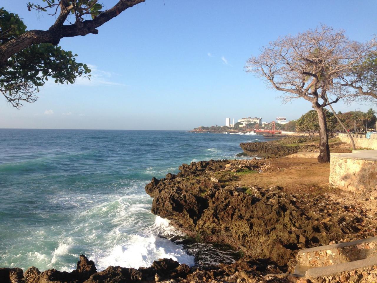 Caribbean Seaview Apart Malecon 聖多明哥 外观 照片